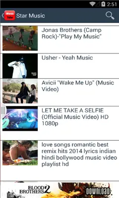 iMusic Tube android App screenshot 1